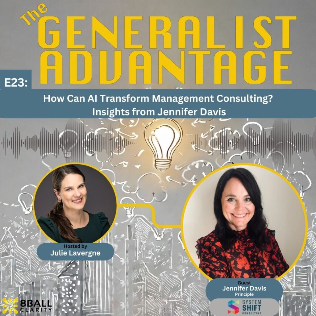 Episode 23 artwork for The Generalist Advantage podcast