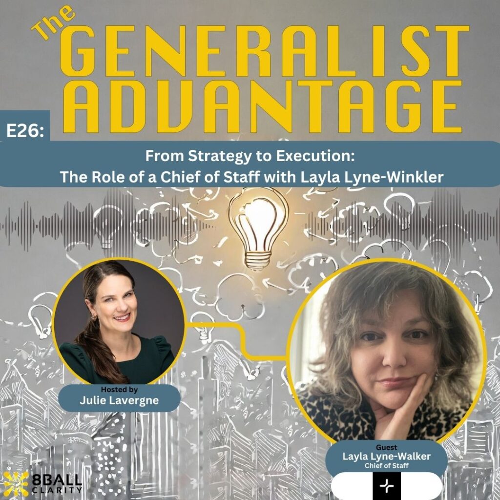 Episode 26 artwork for The Generalist Advantage Podcast