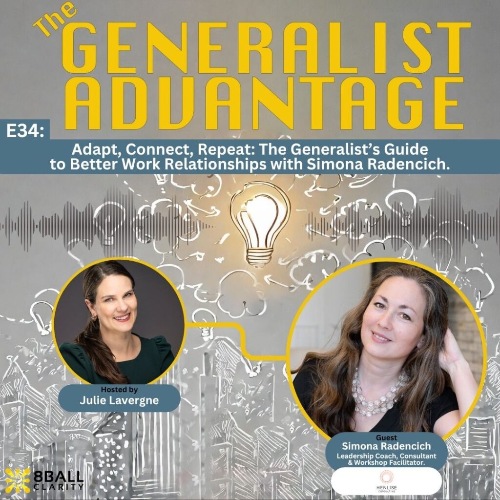 Episode 34 artwork for The Generalist Advantage Podcast