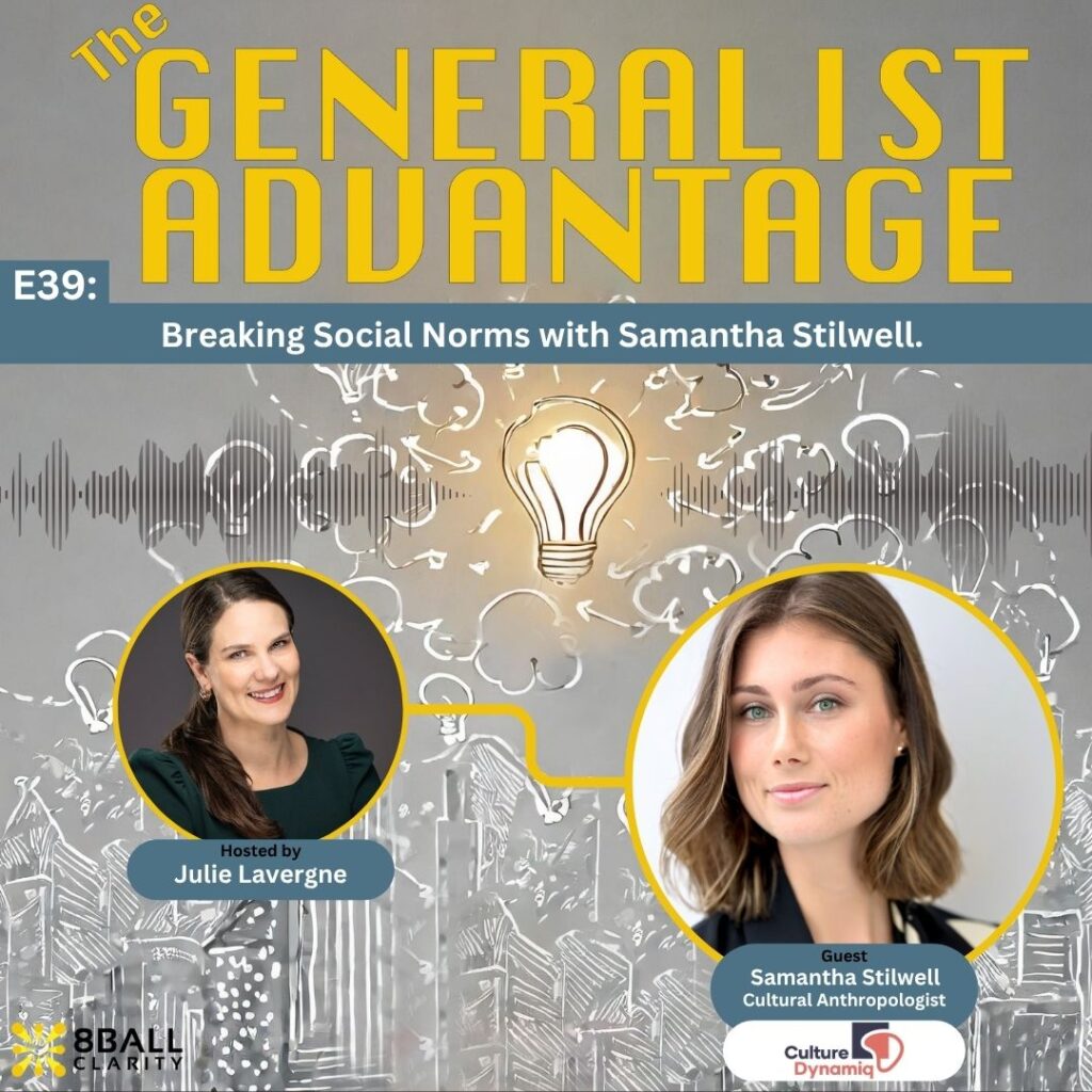 Episode 39 artwork for The Generalist Advantage Podcast