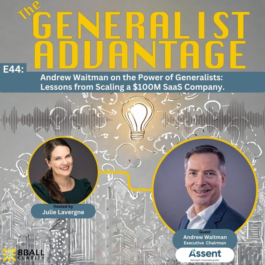 Episode 44 artwork for The Generalist Advantage Podcast