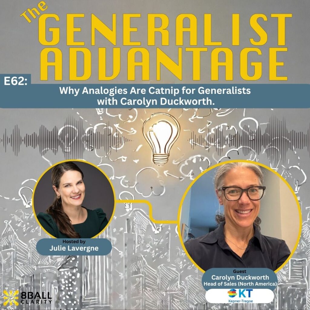 Episode 62 artwork for The Generalist Advantage Podcast